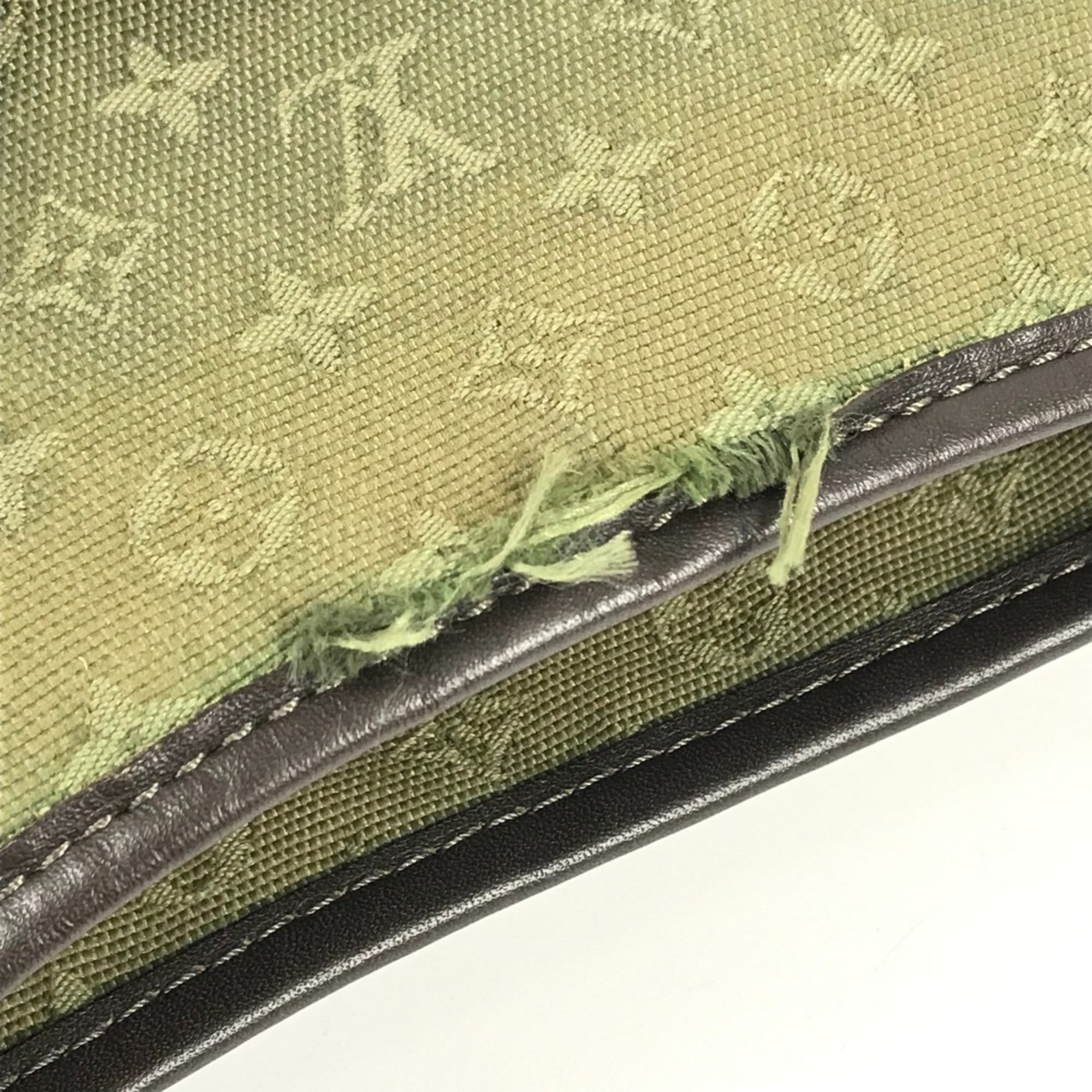 Louis Vuitton Khaki Monogram Mini Shoulder Bag (Pre-Owned)