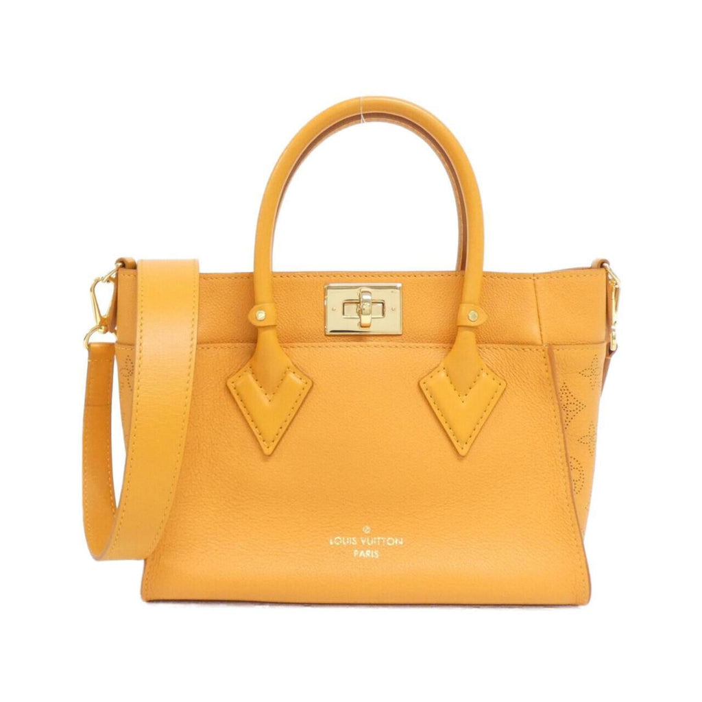 Louis Vuitton Gold Leather Handbag (Pre-Owned)