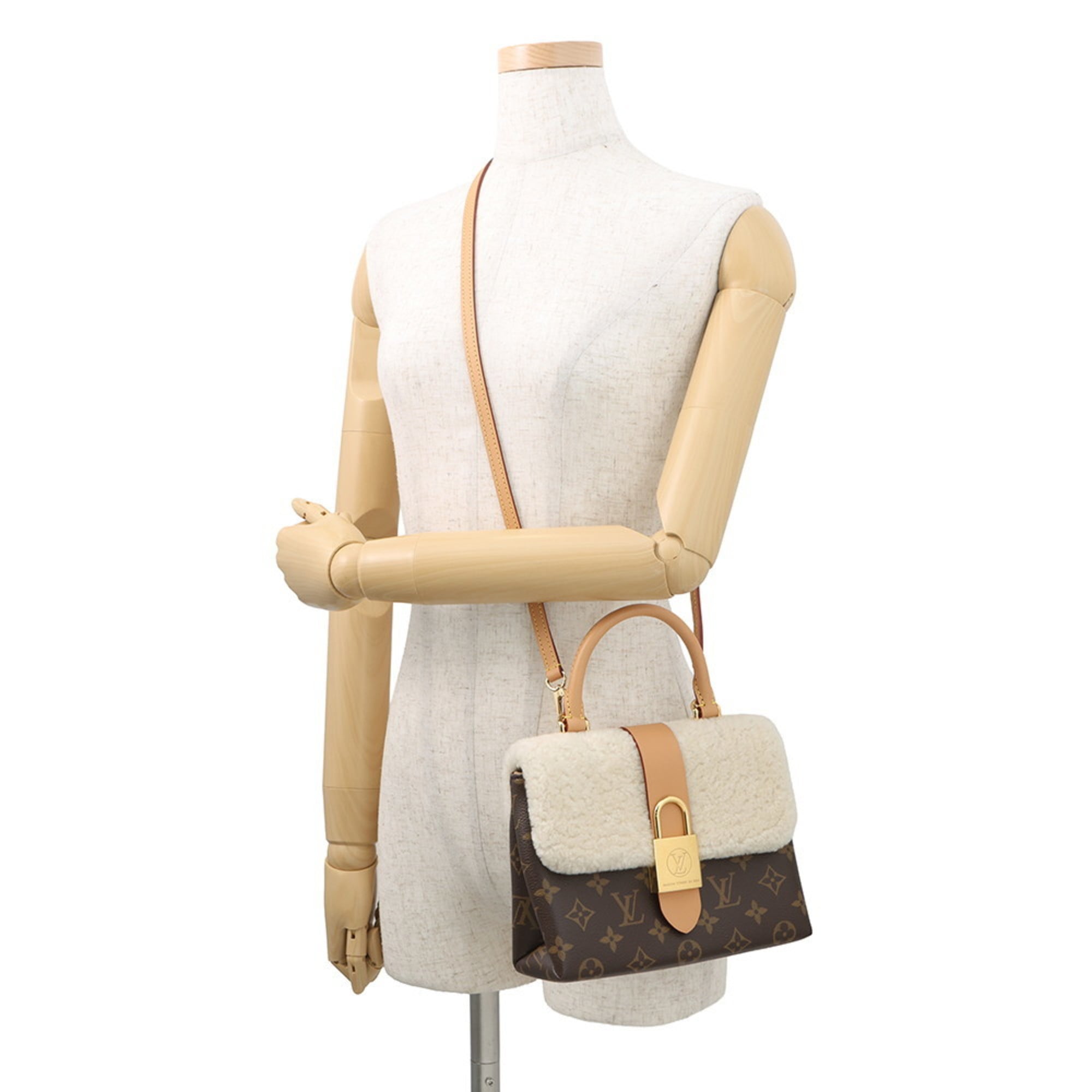 Louis Vuitton Brown Monogram Monogram Leather Handbag (Pre-Owned)