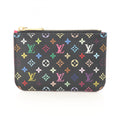 Louis Vuitton Black Grenade Multi-Color Noir Monogram Multicolore Coin Purse/Coin Case (Pre-Owned)