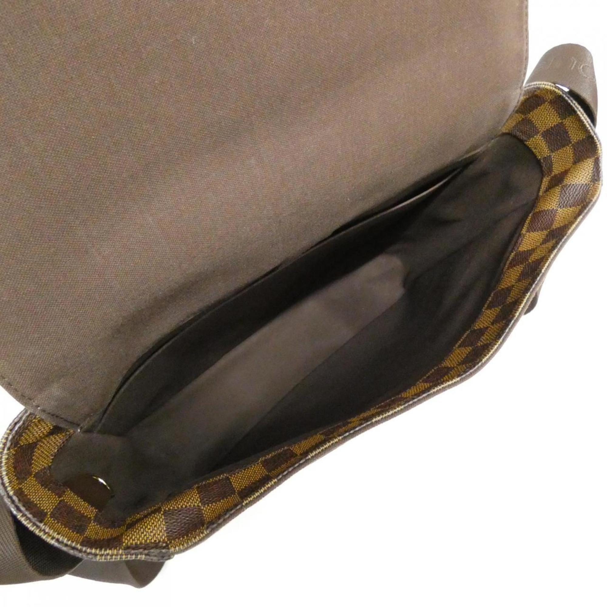 Louis Vuitton Ebene Coated Canvas Shoulder Bag (Pre-Owned)