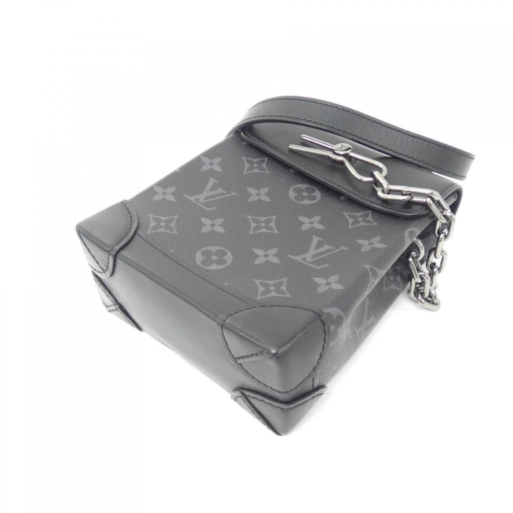 Louis Vuitton Black Coated Canvas Shoulder Bag (Pre-Owned)