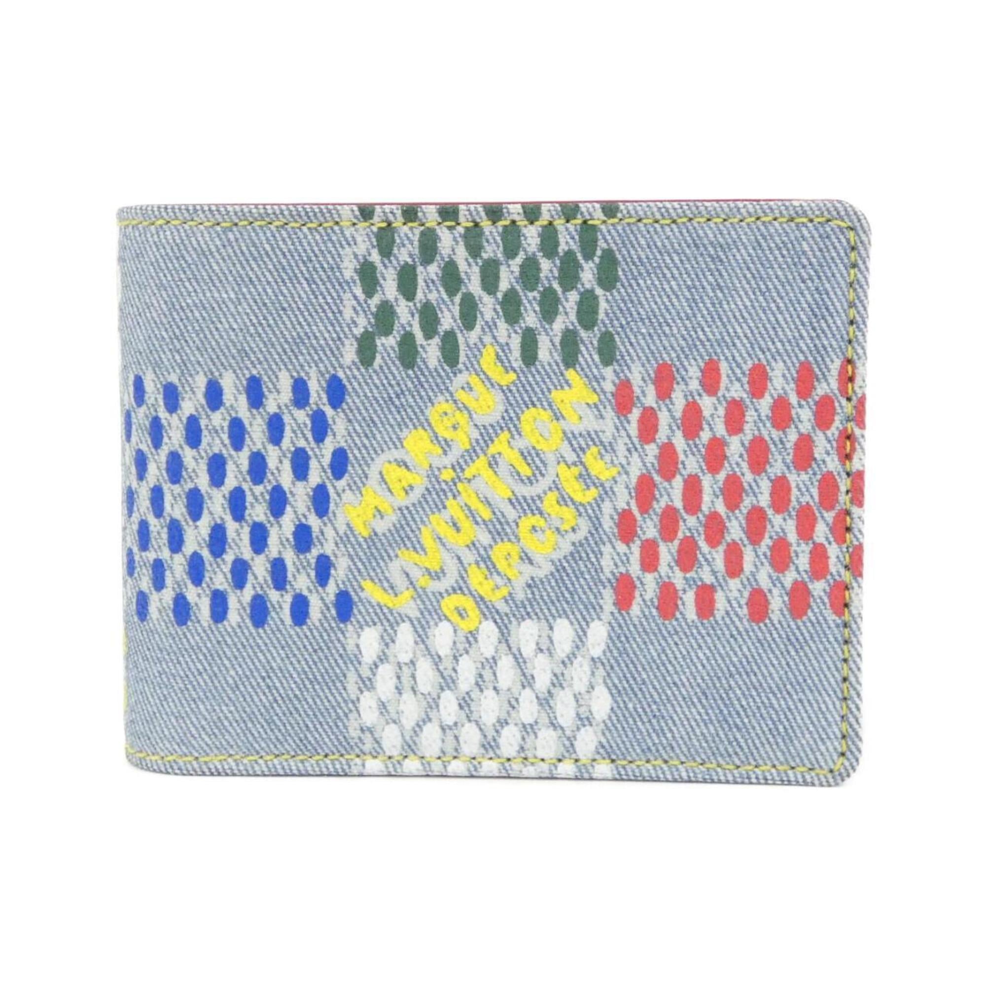 Louis Vuitton Denim Bill Wallet (Bi-Fold) (Pre-Owned)