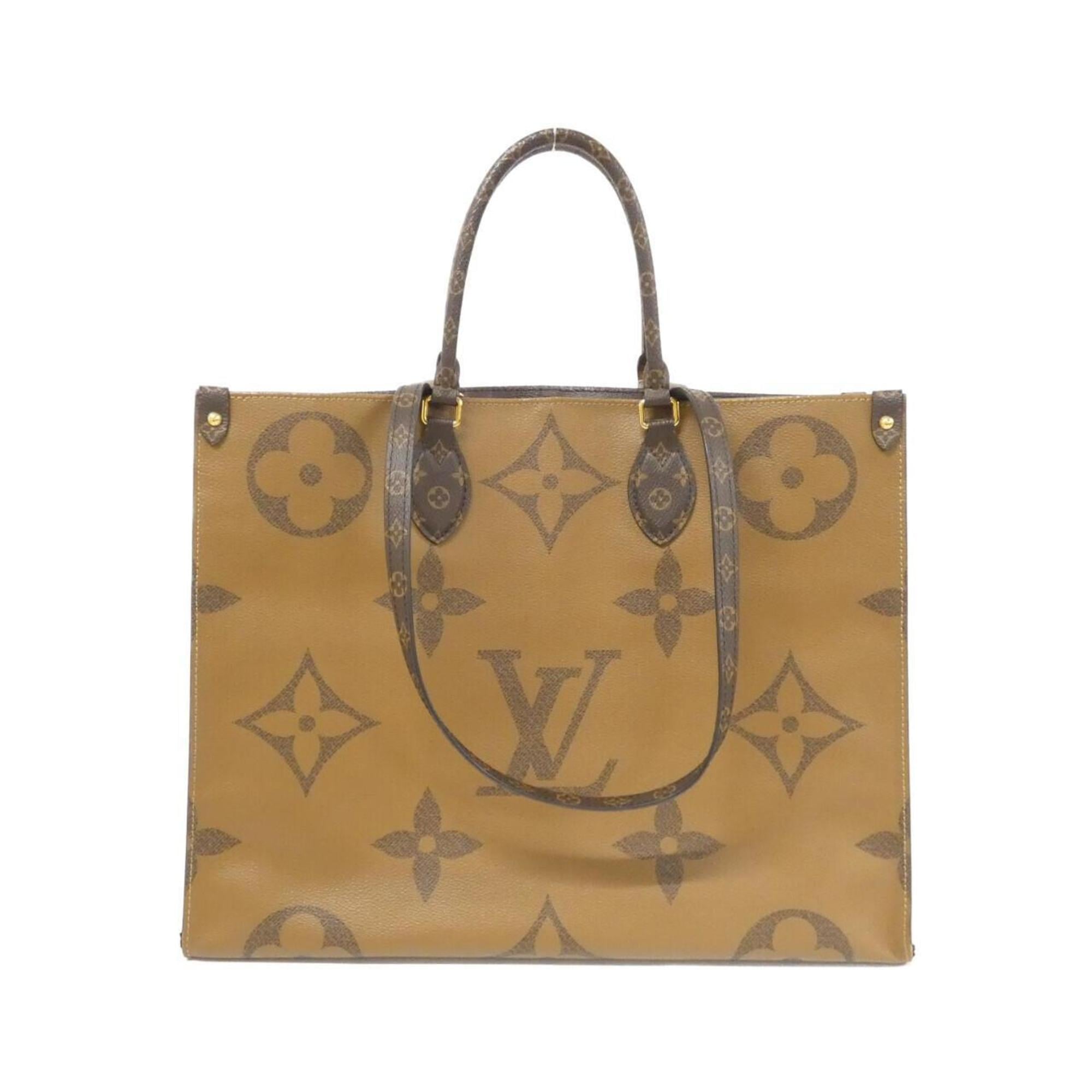 Louis Vuitton Brown Coated Canvas Handbag (Pre-Owned)