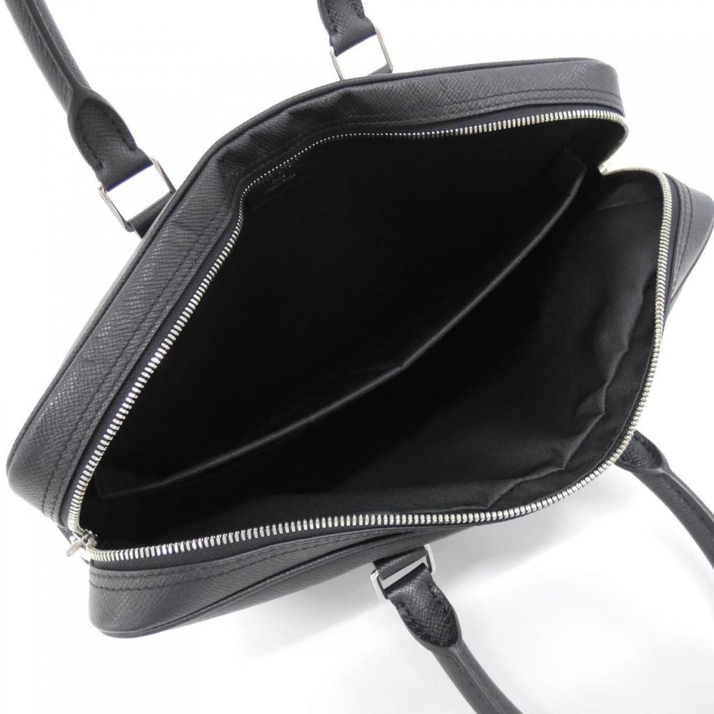 Louis Vuitton Silver Leather Handbag (Pre-Owned)