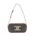 Triomphe East-West Shoulder Bag Triomphe Coated Canvas