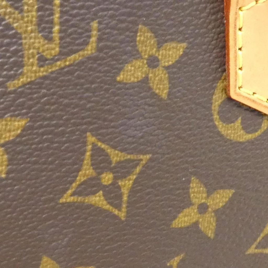 Louis Vuitton Marron Coated Canvas Handbag (Pre-Owned)