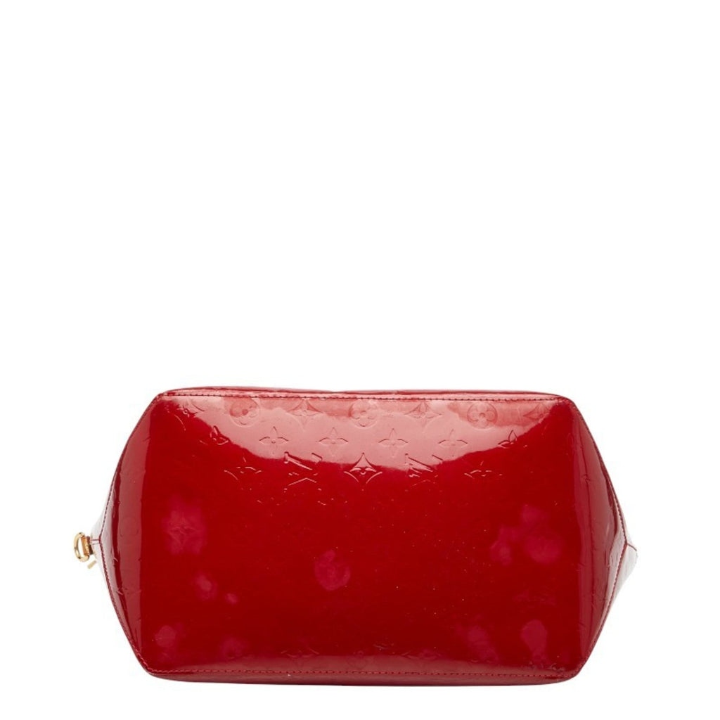 Louis Vuitton Pomme D'amour Red Color Patent Leather Handbag Tote Bag (Pre-Owned)