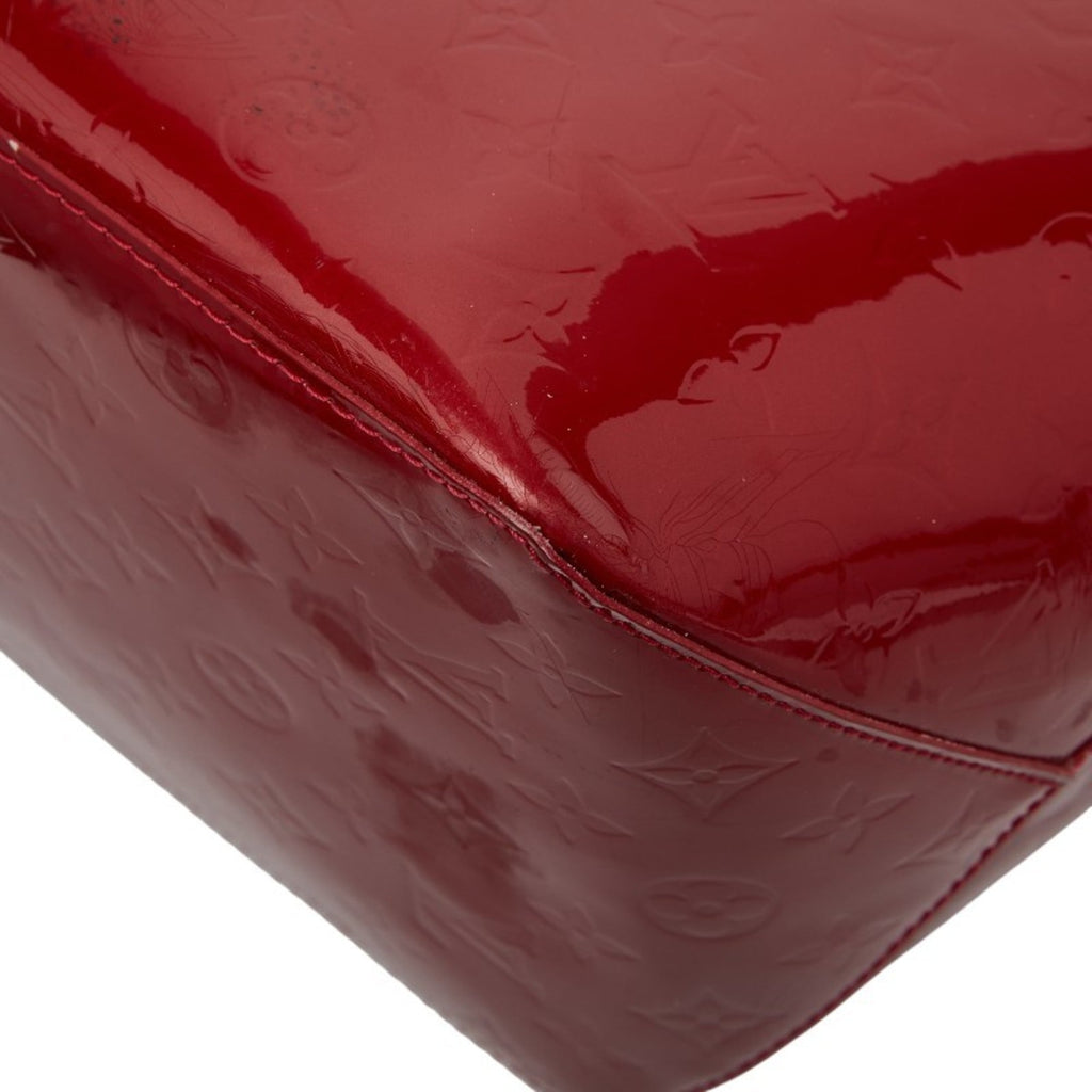 Louis Vuitton Pomme D'amour Red Color Patent Leather Handbag Tote Bag (Pre-Owned)