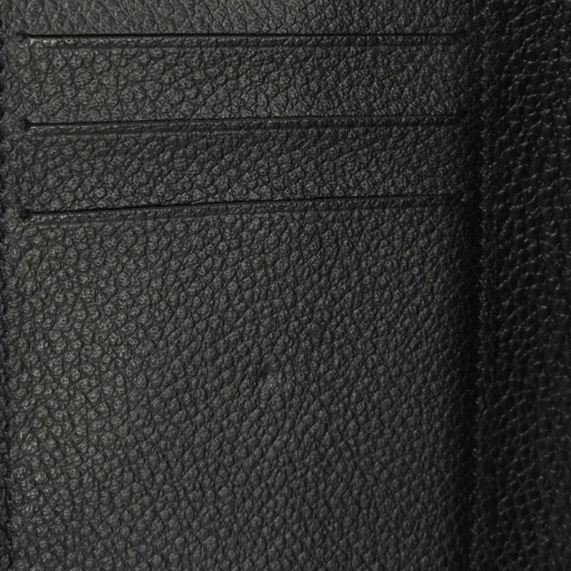 Louis Vuitton Monogram Empreinte Black Noir Monogram Empreinte Wallet (Tri-Fold) (Pre-Owned)