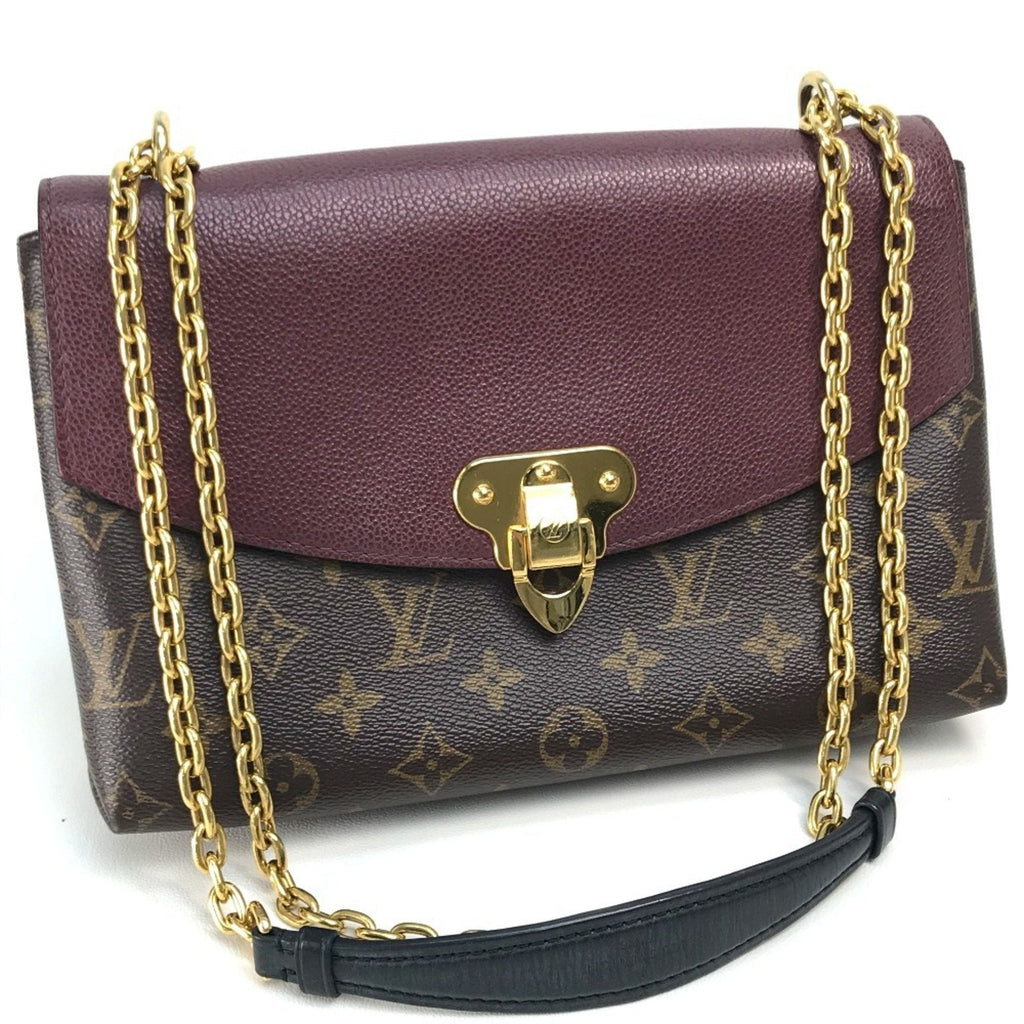 Louis Vuitton Bordeaux Brown Monogram Leather Shoulder Bag (Pre-Owned)