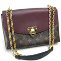 Louis Vuitton Bordeaux Brown Monogram Leather Shoulder Bag (Pre-Owned)