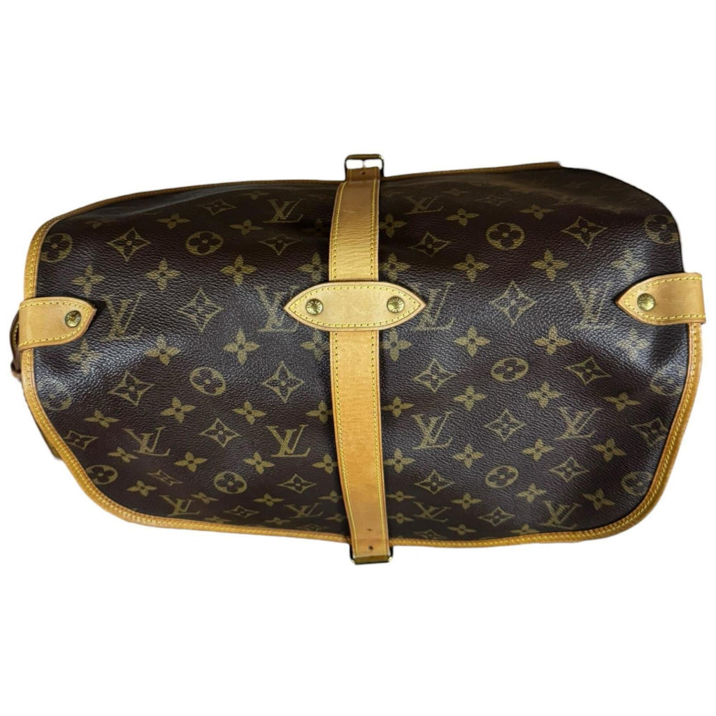 Louis Vuitton Brown Monogram Shoulder Bag (Pre-Owned)