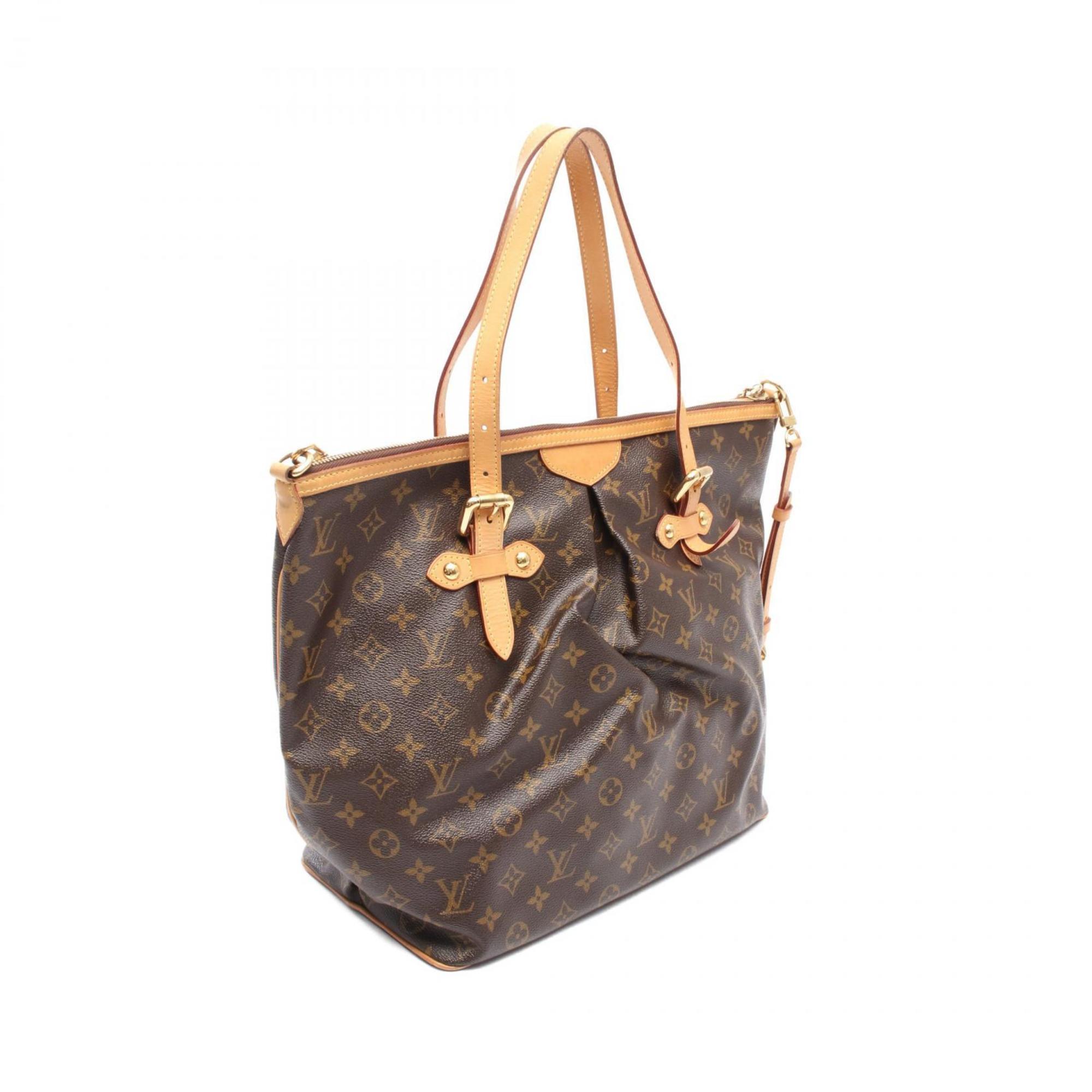 Louis Vuitton Brown Coated Canvas Shoulder Bag (Pre-Owned)