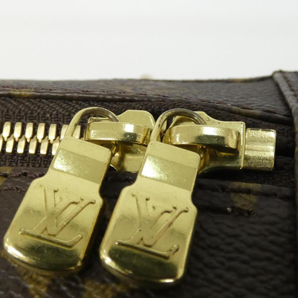 Louis Vuitton Marron Coated Canvas Handbag (Pre-Owned)