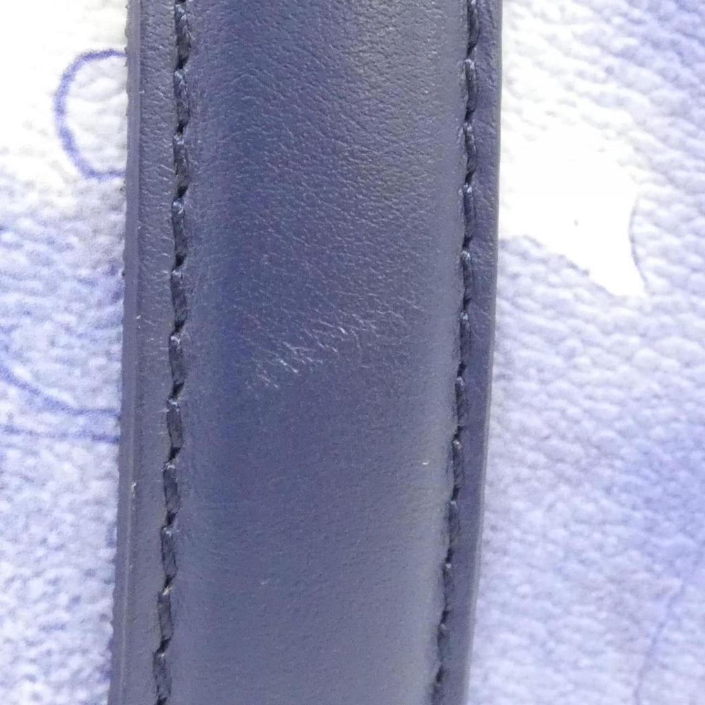 Louis Vuitton Blue Coated Canvas Handbag (Pre-Owned)