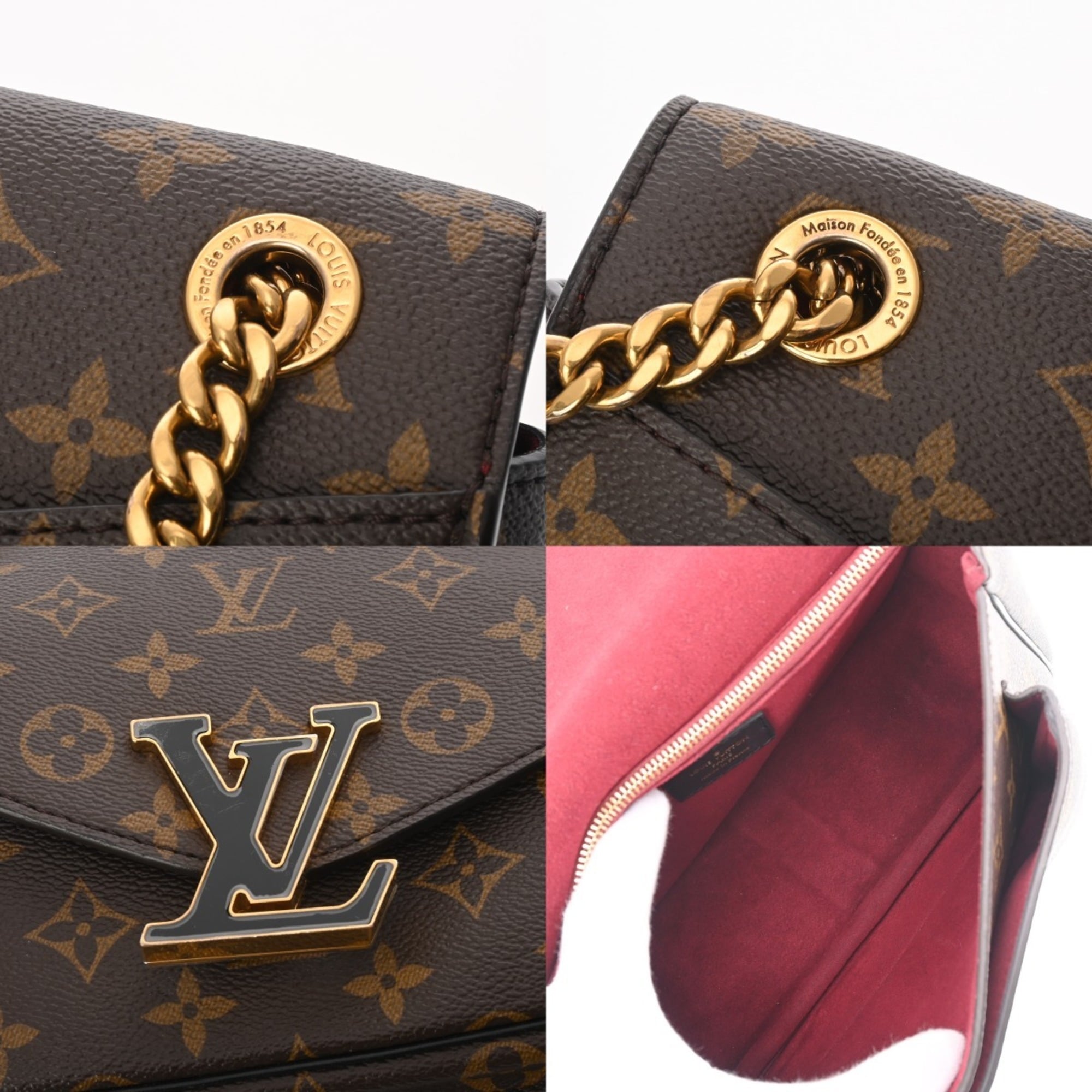 Louis Vuitton Brown Monogram Canvas Shoulder Bag (Pre-Owned)