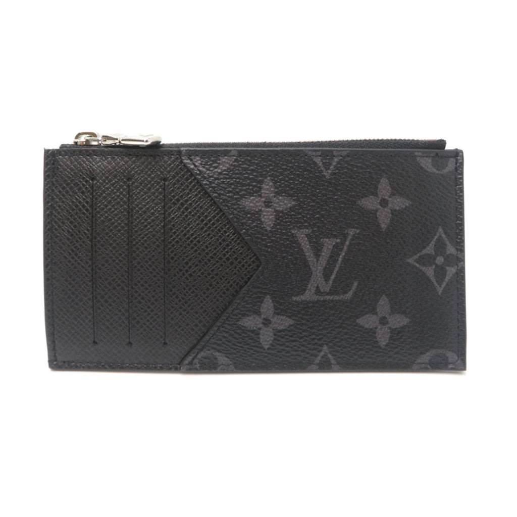 Louis Vuitton Black Monogram Eclipse Coin Purse/Coin Case (Pre-Owned)