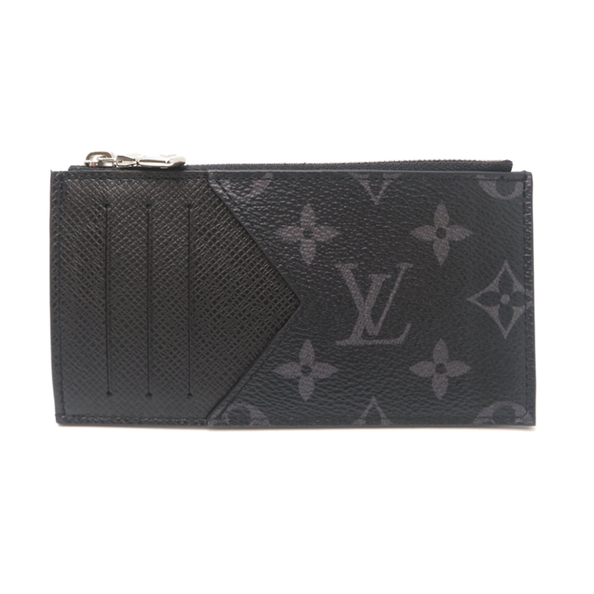 Louis Vuitton Black Monogram Eclipse Coin Purse/Coin Case (Pre-Owned)