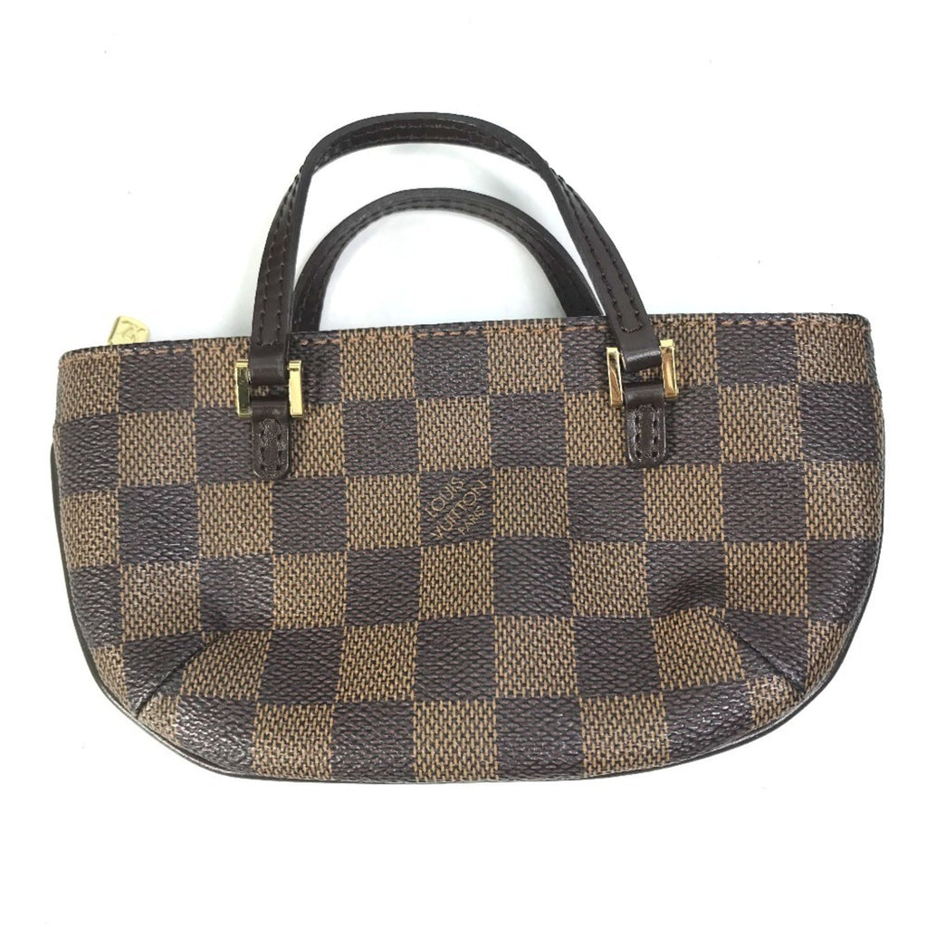 Louis Vuitton Damier Brown Ebene Damier Canvas Shoulder Bag Tote Bag (Pre-Owned)
