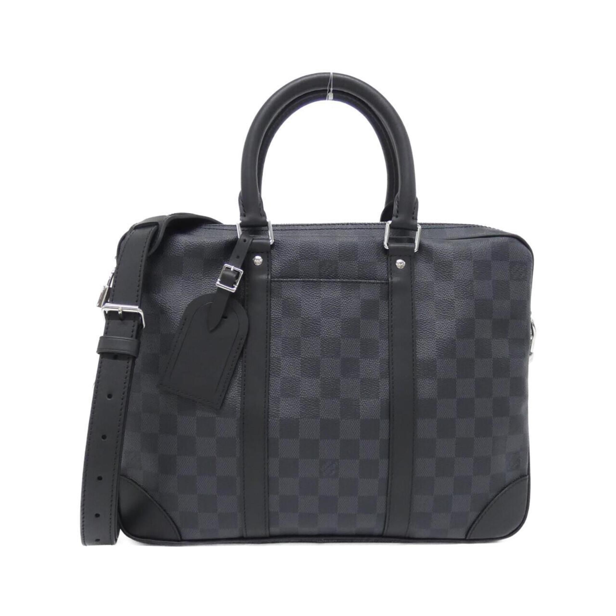 Louis Vuitton Graphite Coated Canvas Handbag (Pre-Owned)