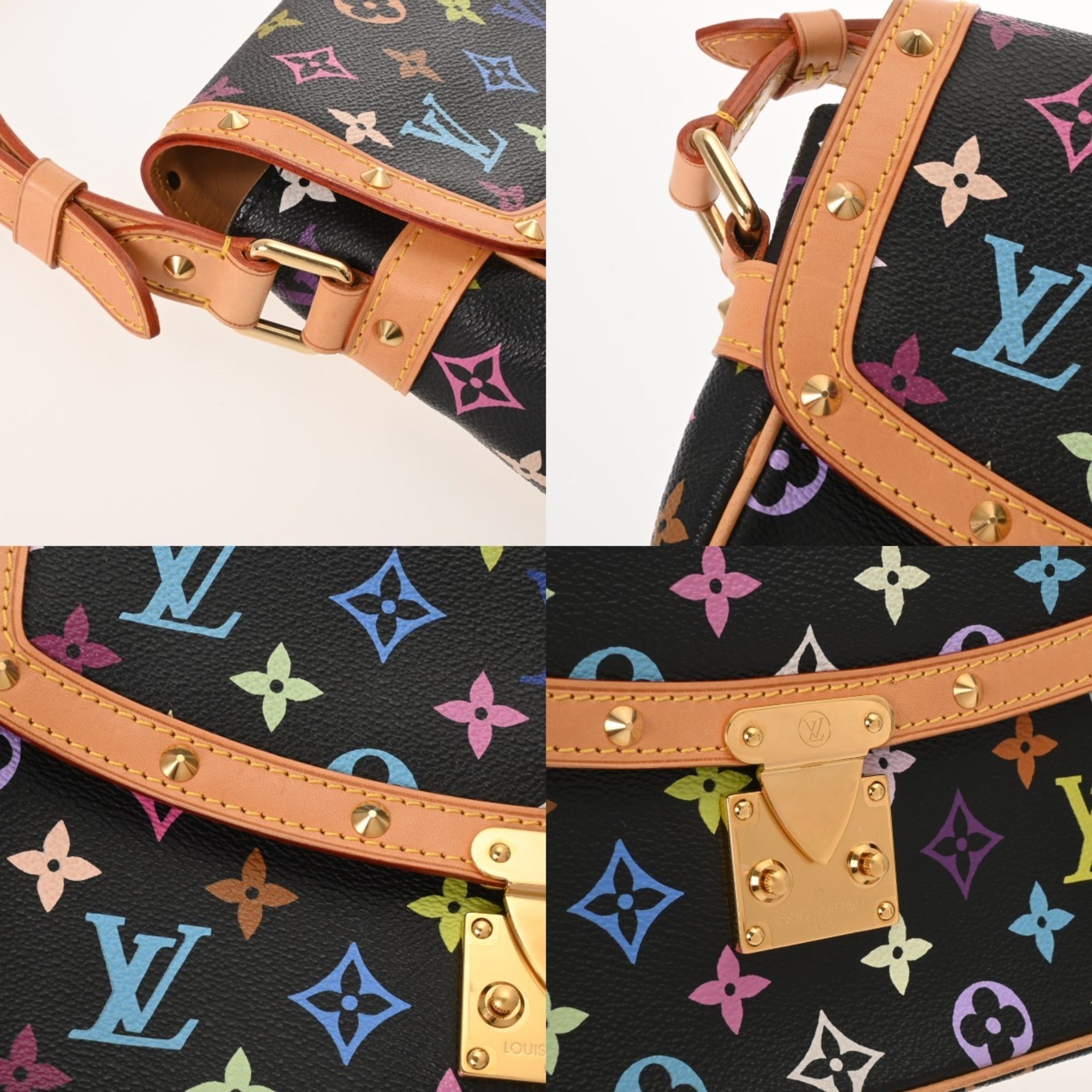 Louis Vuitton Monogram Multicolore Noir Monogram Multicolore Shoulder Bag (Pre-Owned)