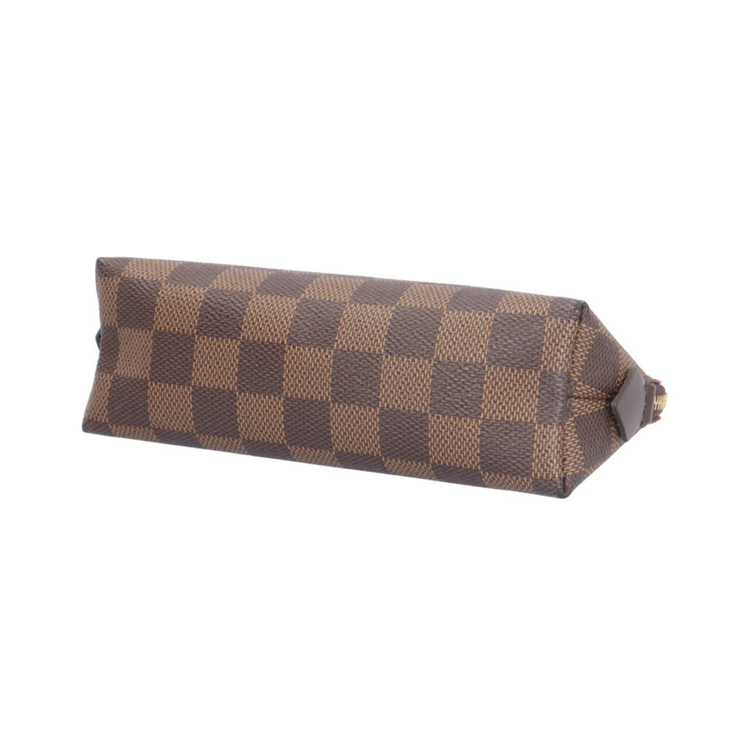 Louis Vuitton Damier Brown Damier Canvas Galle Damier Canvas Pochette Pouch (Pre-Owned)