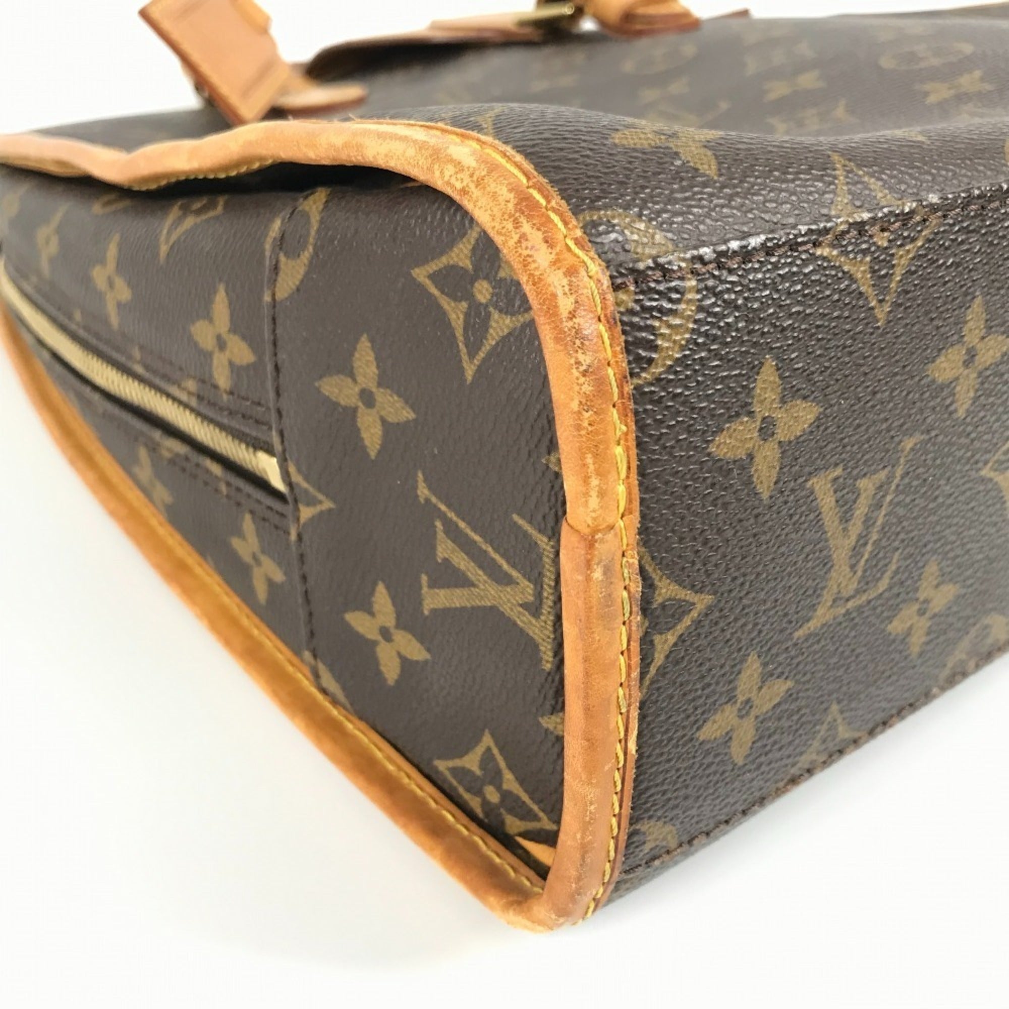 Louis Vuitton Brown Galle Monogram Monogram Handbag (Pre-Owned)