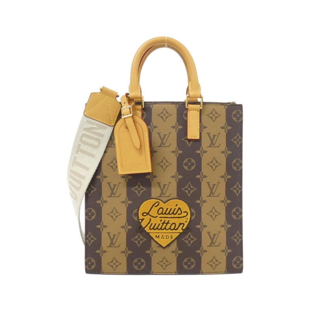 Louis Vuitton Monogram Marron Coated Canvas Handbag (Pre-Owned)