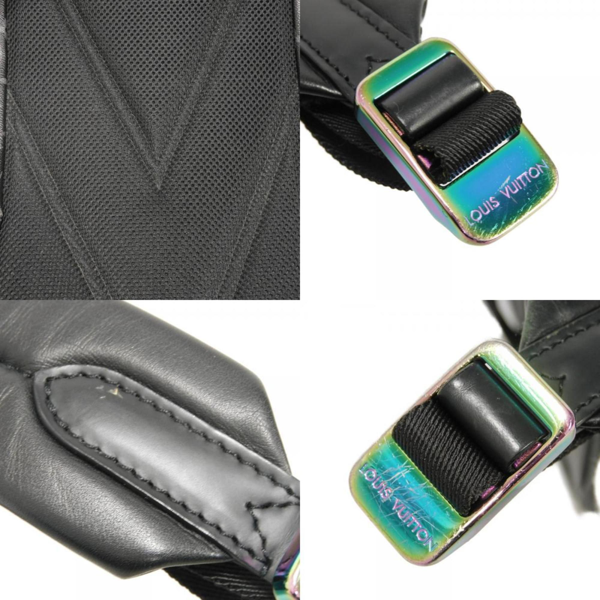 Louis Vuitton Monogram Eclipse Black Noir Monogram Eclipse Backpack (Pre-Owned)