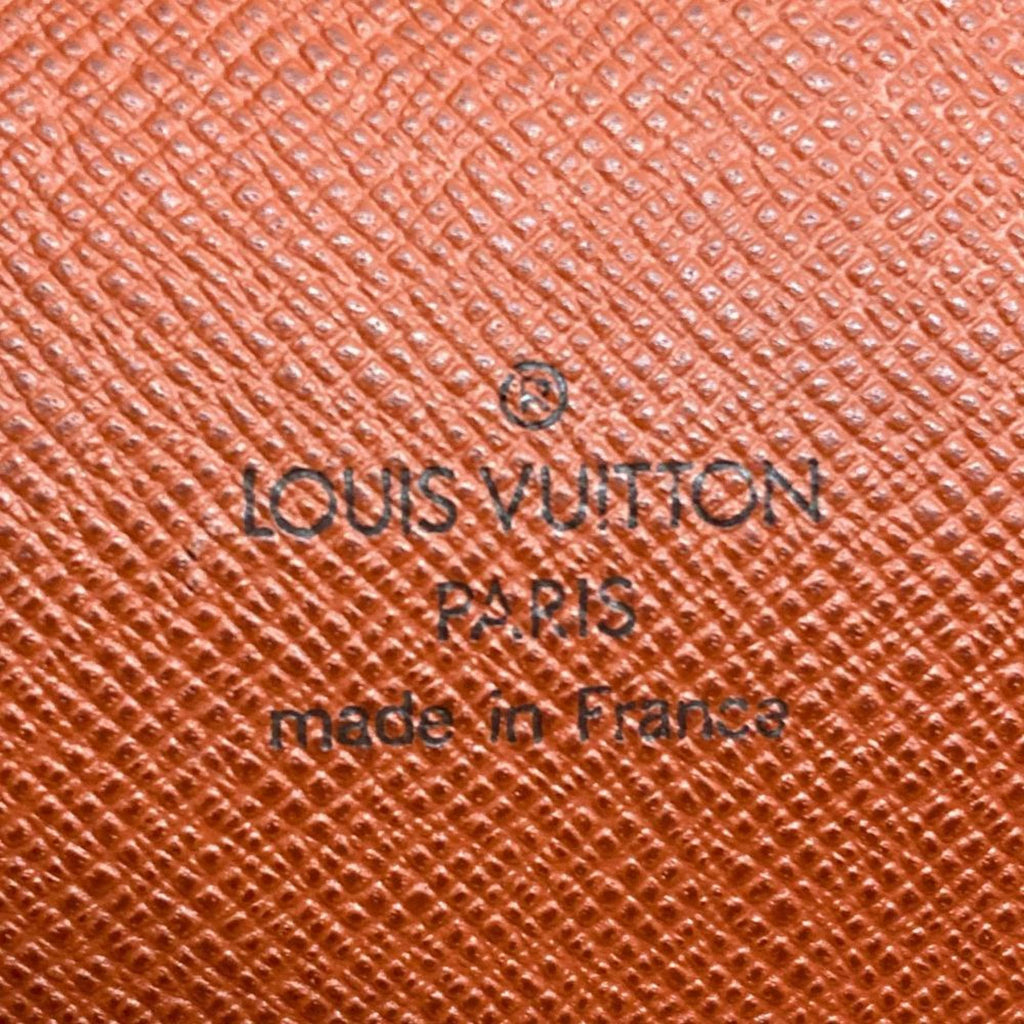 Louis Vuitton Damier Damier Canvas Ebene Damier Canvas Shoulder Bag (Pre-Owned)