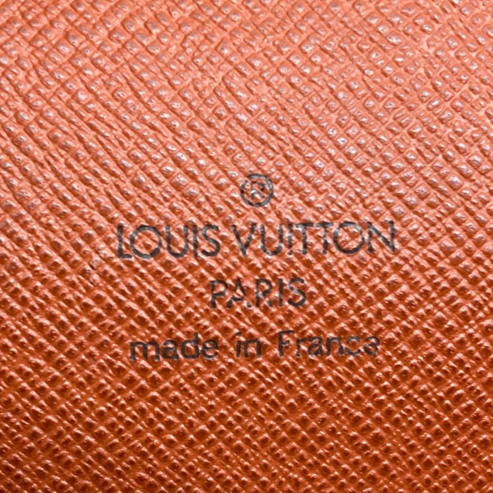 Louis Vuitton Damier Damier Canvas Ebene Damier Canvas Shoulder Bag (Pre-Owned)