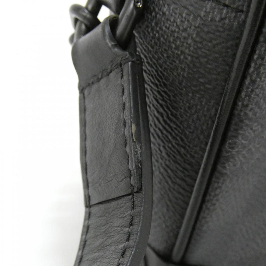 Louis Vuitton Graphite Coated Canvas Shoulder Bag (Pre-Owned)