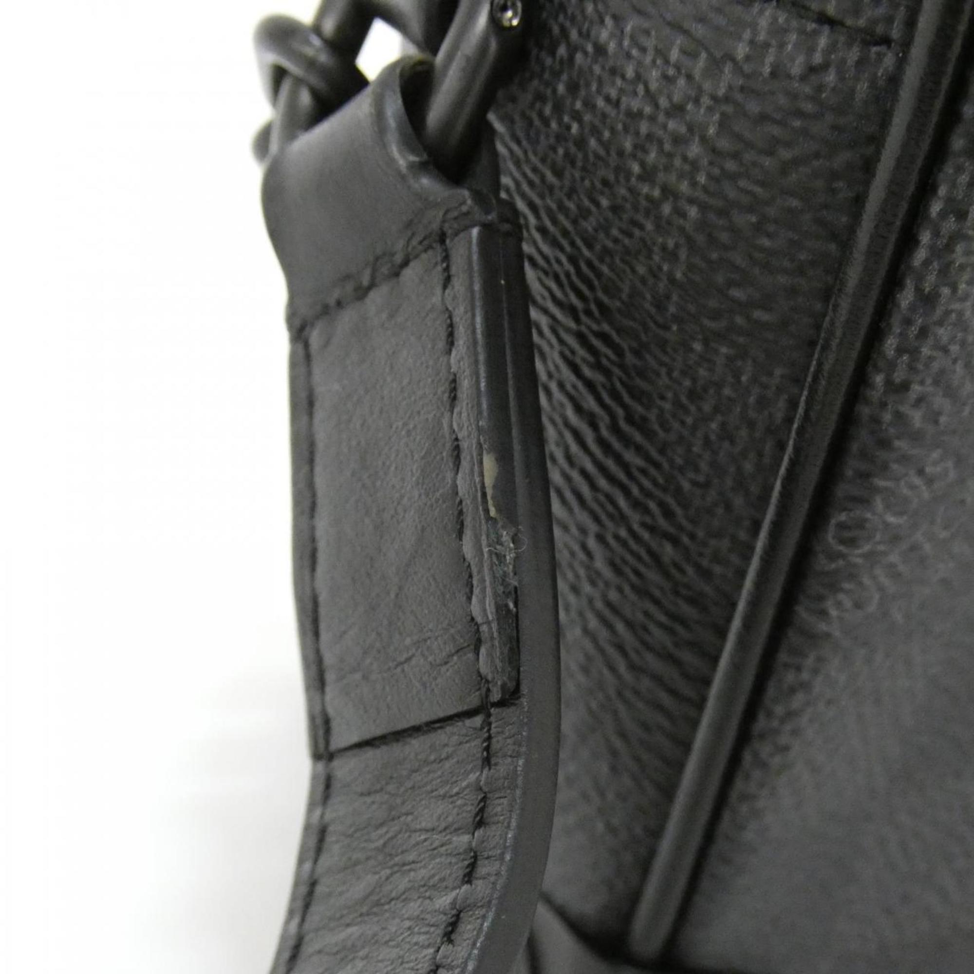 Louis Vuitton Graphite Coated Canvas Shoulder Bag (Pre-Owned)