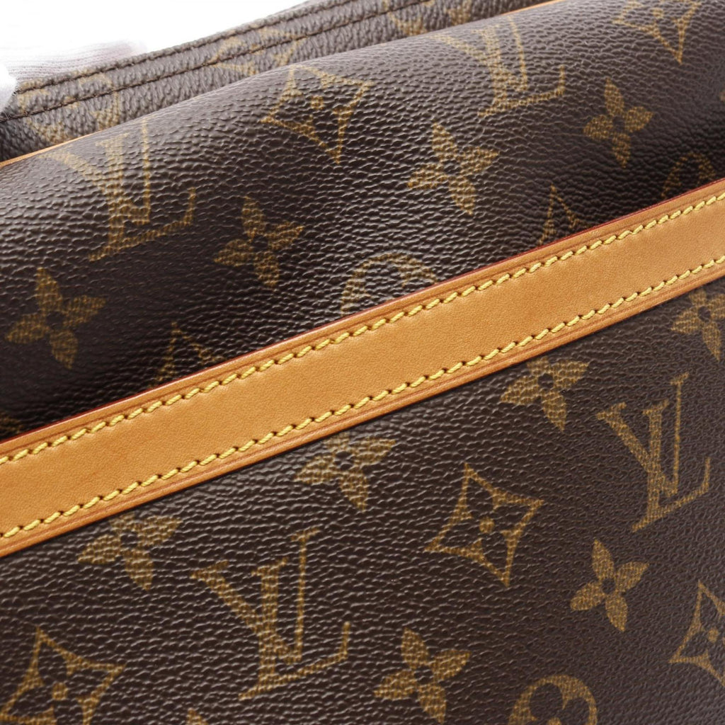 Louis Vuitton Brown Monogram Coated Canvas Shoulder Bag (Pre-Owned)