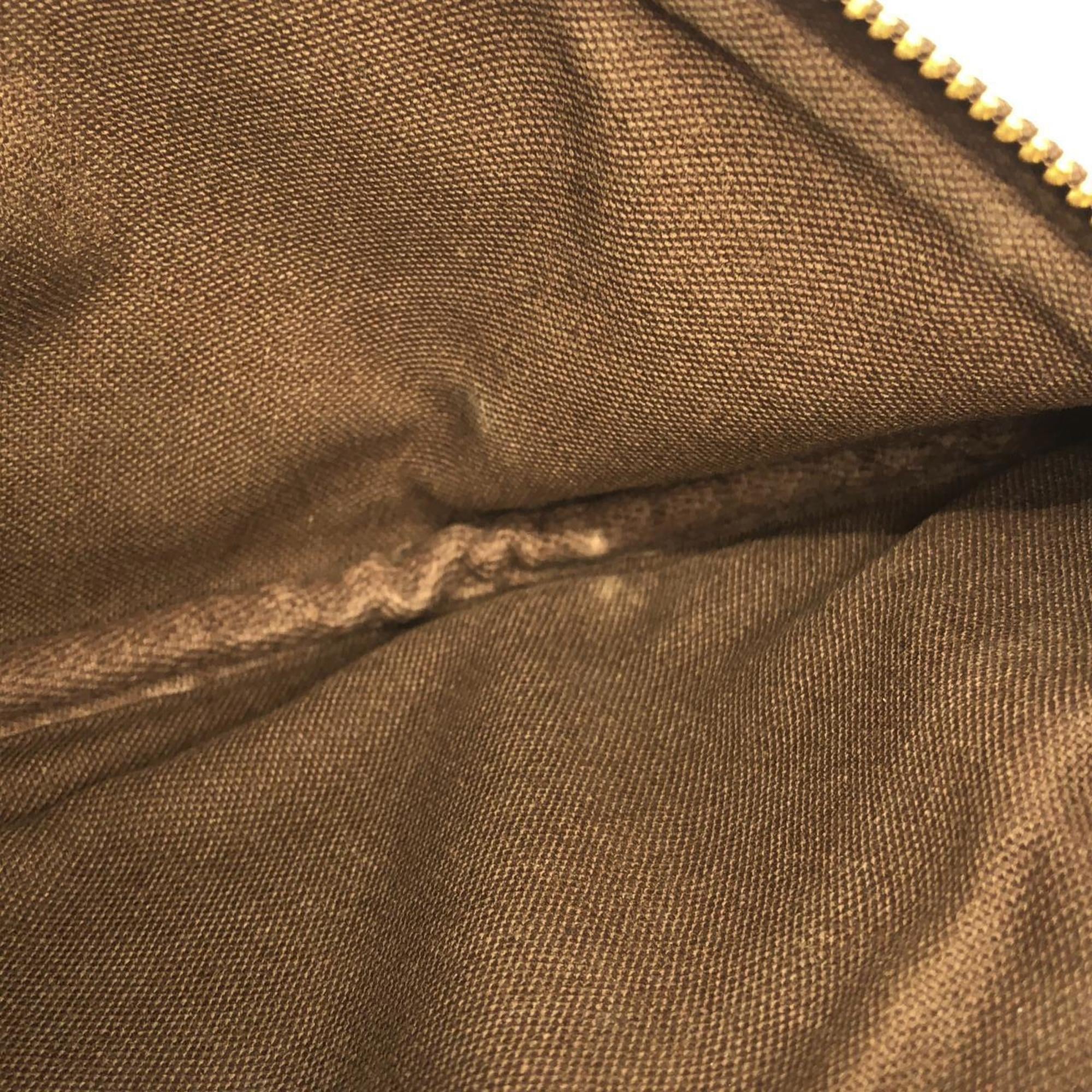 Louis Vuitton Ebene Coated Canvas Shoulder Bag (Pre-Owned)