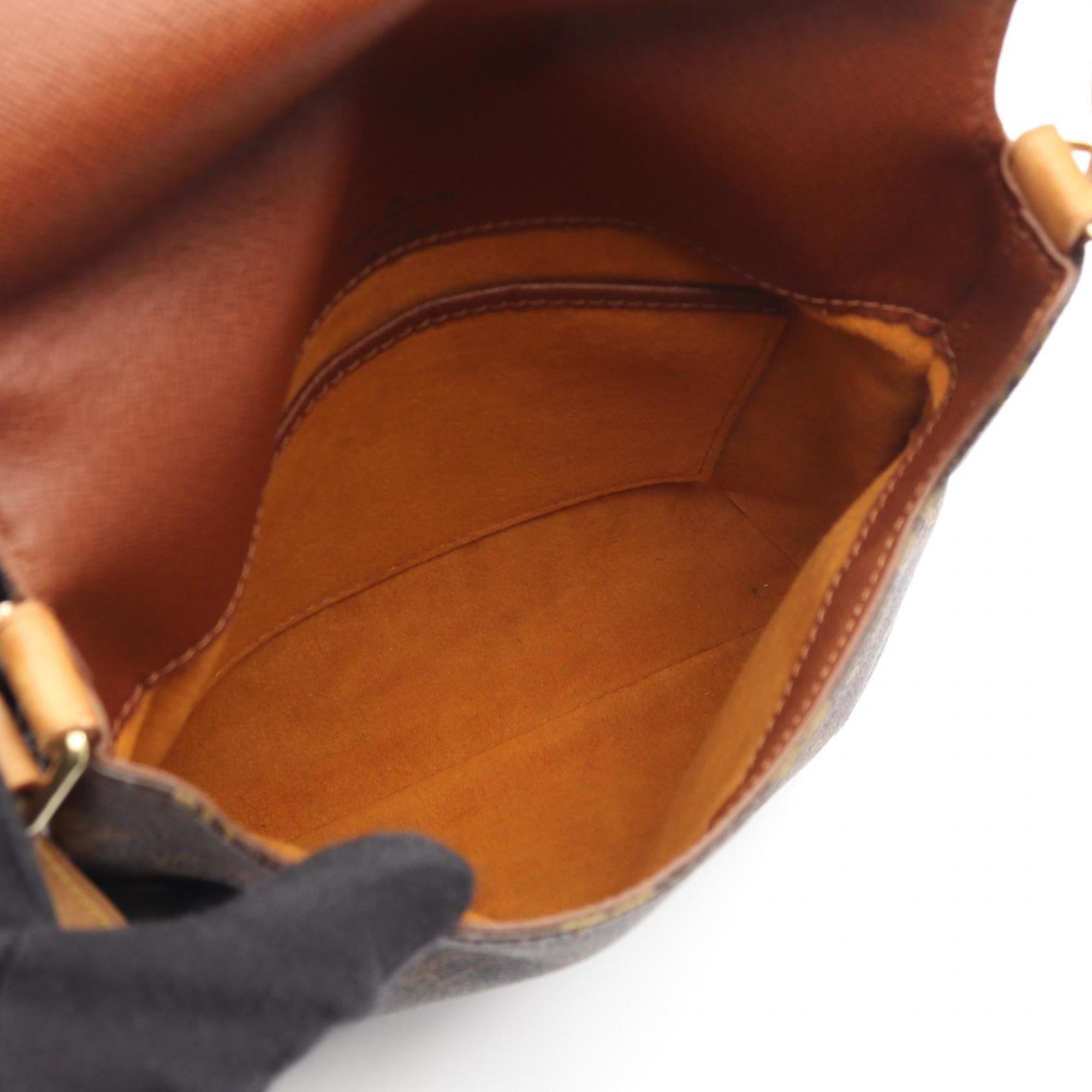 Louis Vuitton Brown Monogram Coated Canvas Shoulder Bag (Pre-Owned)