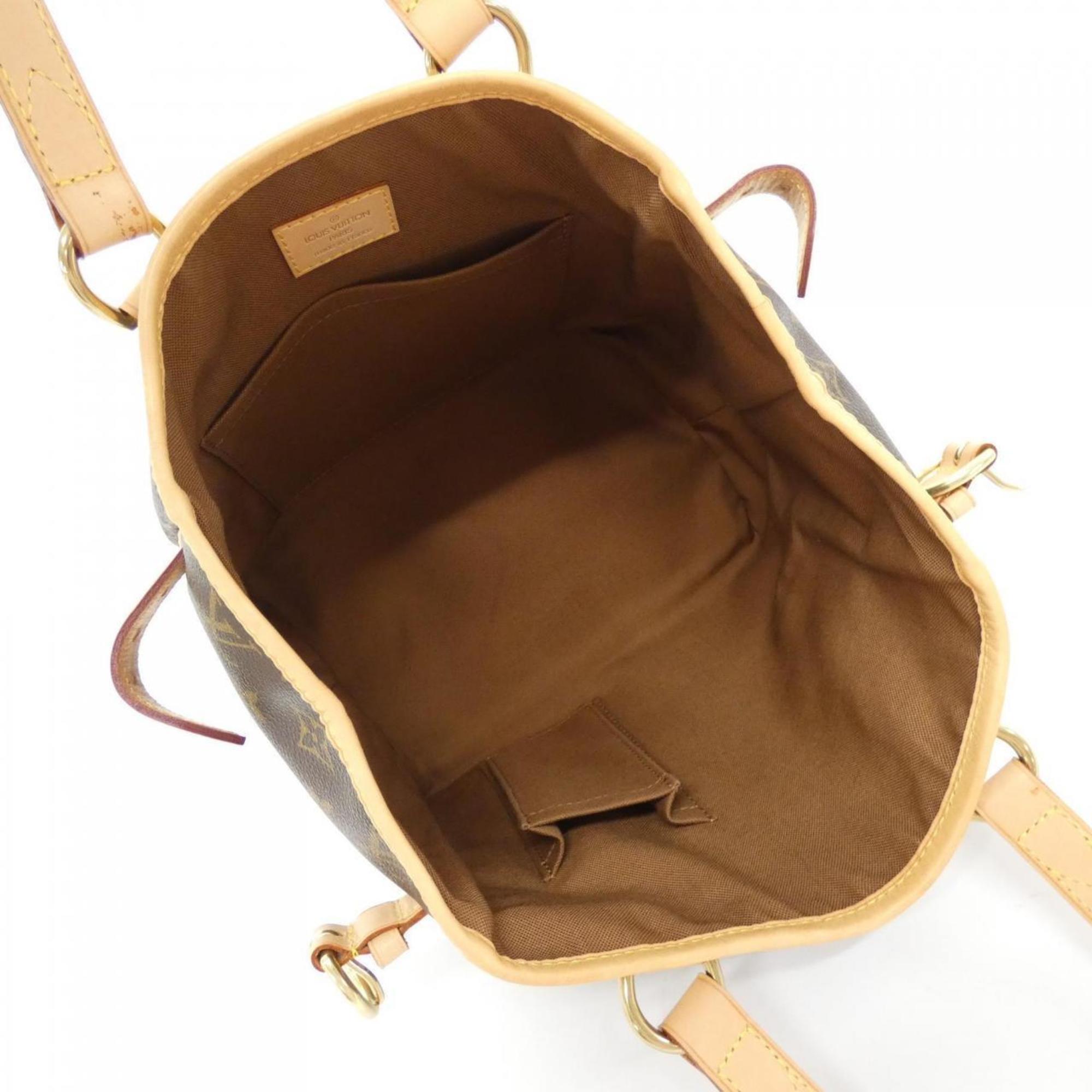 Louis Vuitton Brown Marron Coated Canvas Handbag (Pre-Owned)