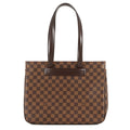 Louis Vuitton Damier Damier Canvas Ebene Red Color Shoulder Bag Tote Bag (Pre-Owned)