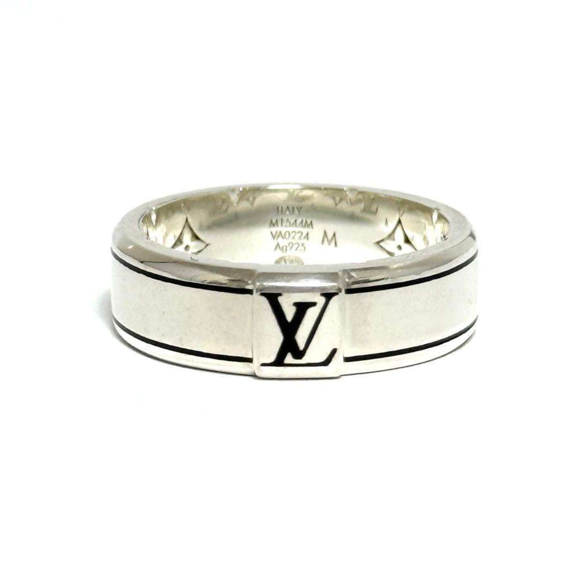 Louis Vuitton Silver Silver 925 Band Ring (Pre-Owned)
