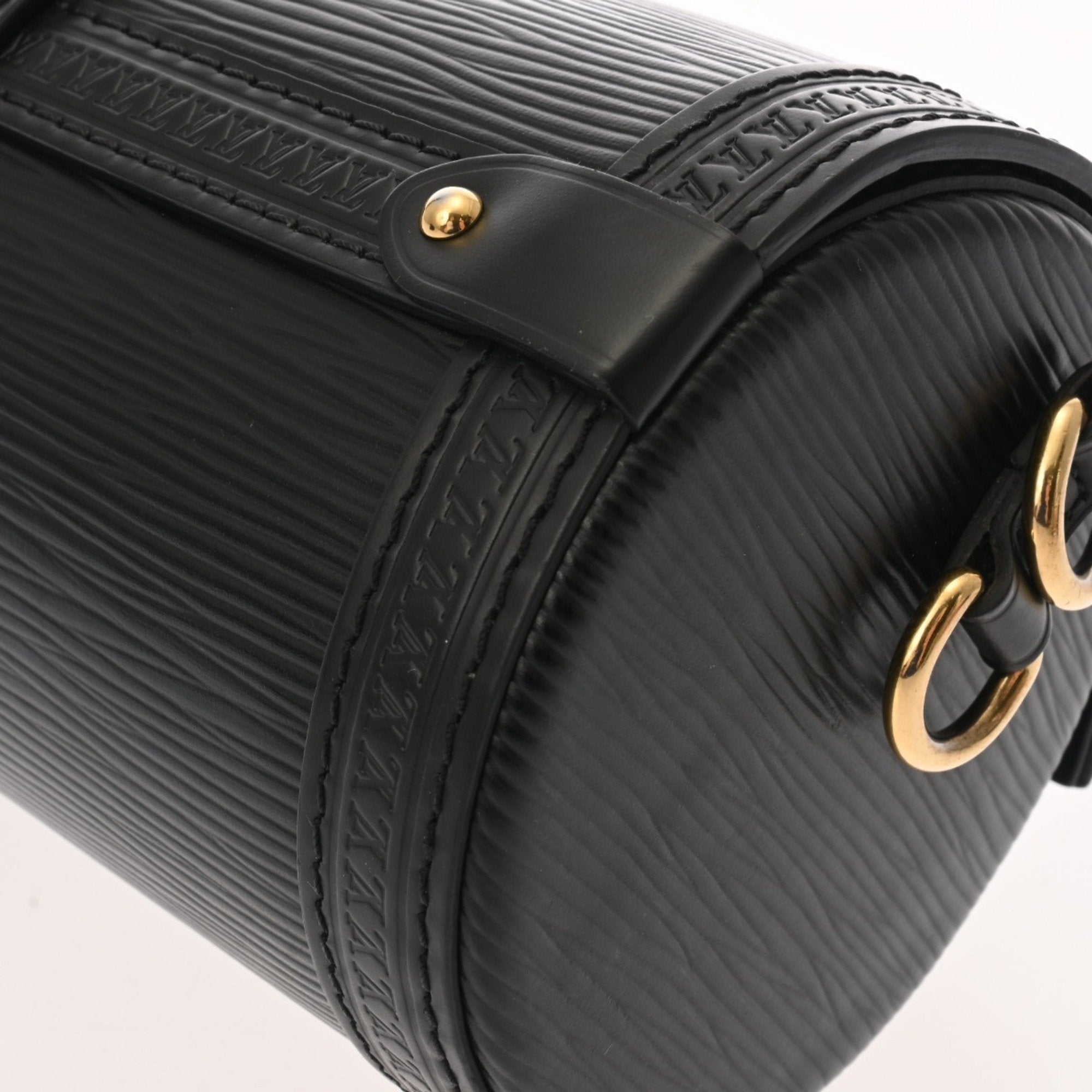 Louis Vuitton Noir Epi Leather Shoulder Bag (Pre-Owned)
