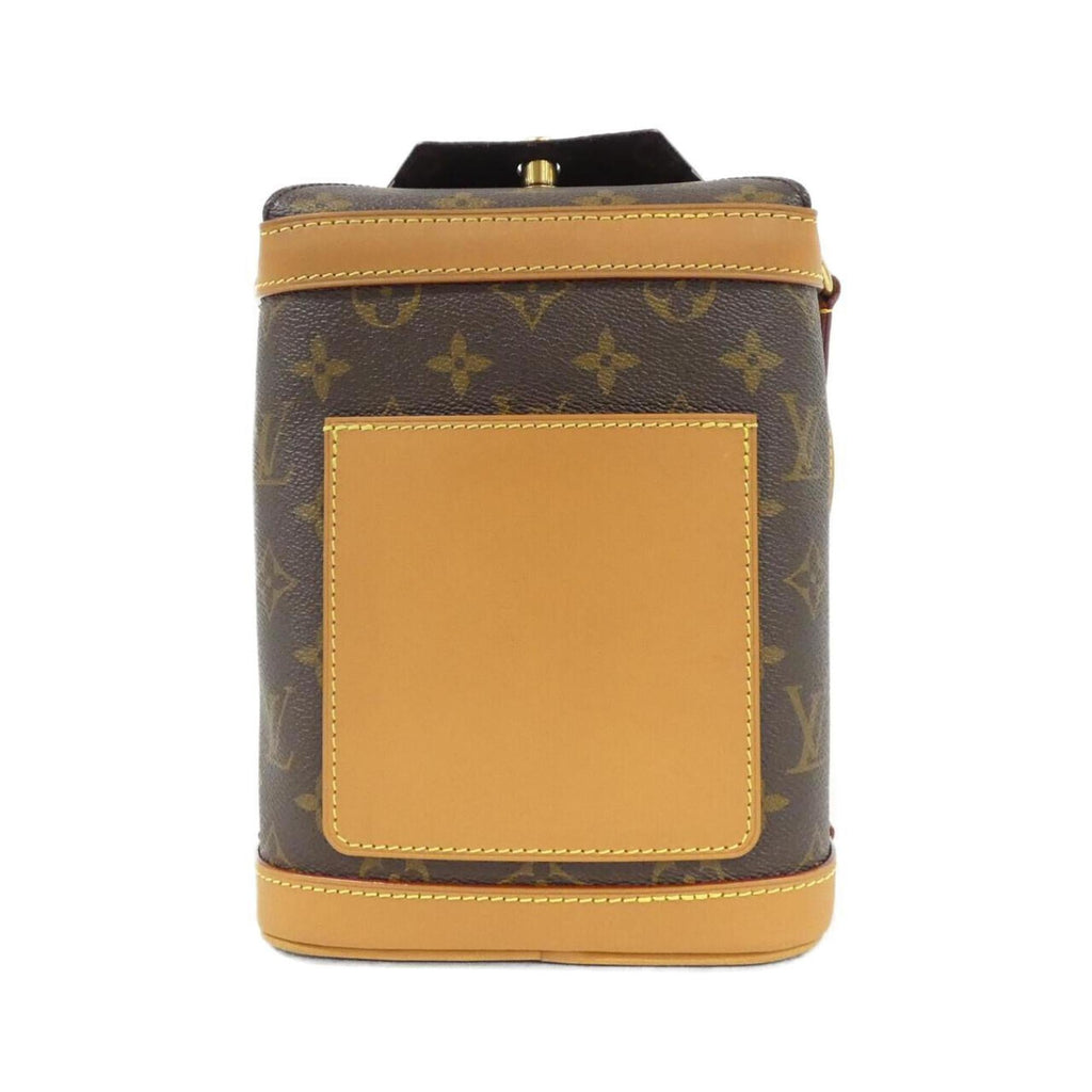 Louis Vuitton Marron Coated Canvas Shoulder Bag (Pre-Owned)