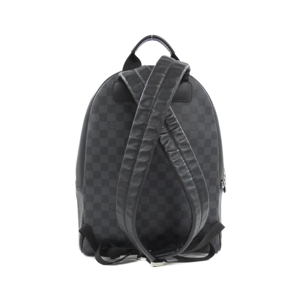 Louis Vuitton Graphite Coated Canvas Backpack (Pre-Owned)