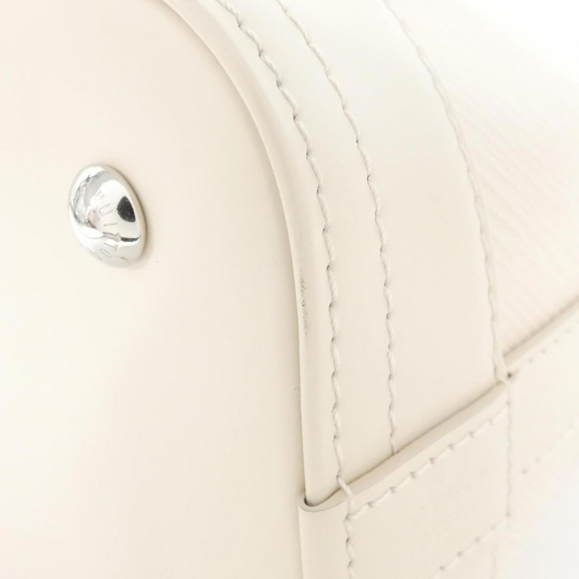 Louis Vuitton White Leather Handbag (Pre-Owned)