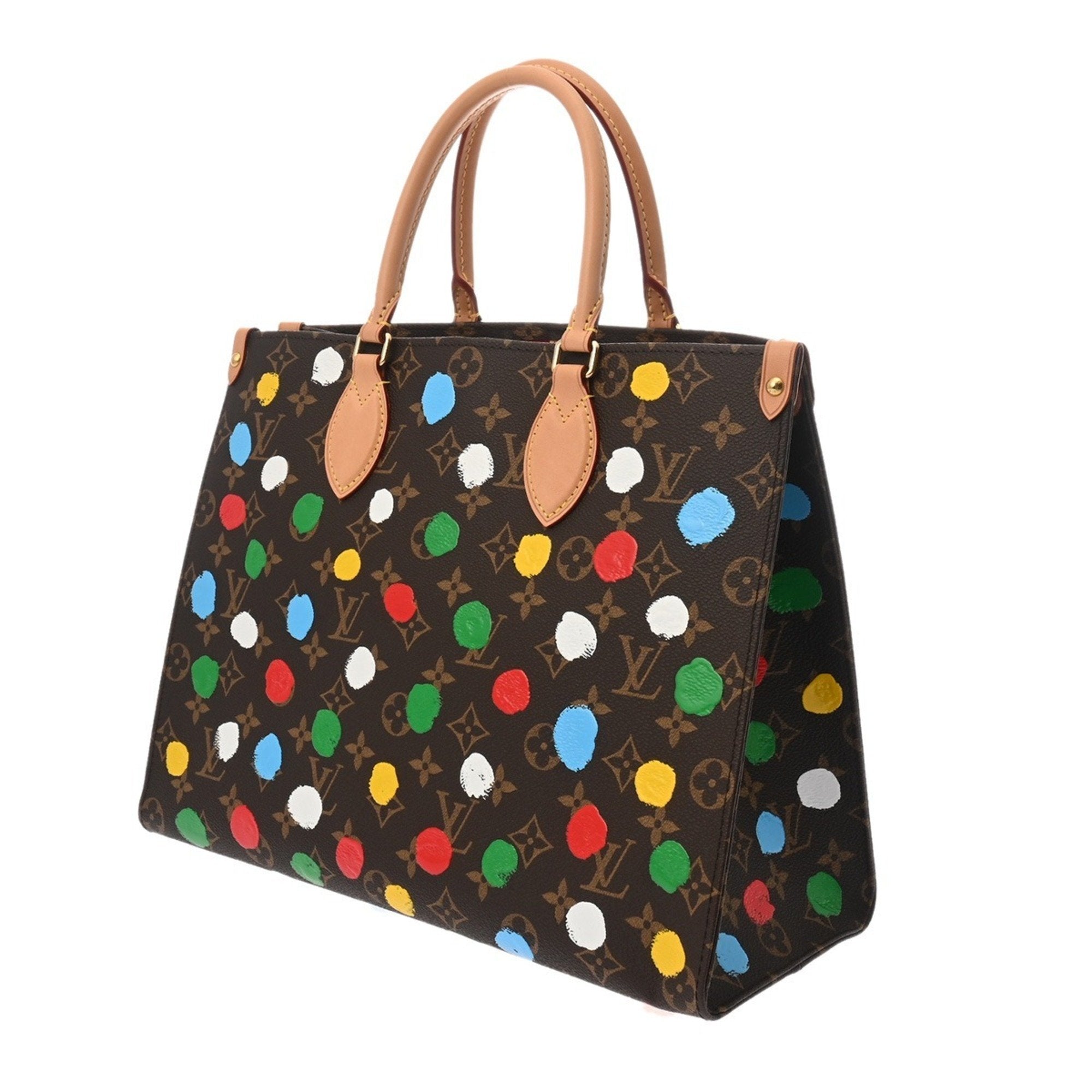 Louis Vuitton Brown Multi-Color Monogram Canvas Handbag (Pre-Owned)