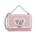 Louis Vuitton Rose Ballerine Leather Shoulder Bag (Pre-Owned)