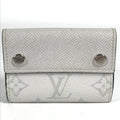 Louis Vuitton Taigarama Blanc White Taigarama Wallet (Tri-Fold) (Pre-Owned)