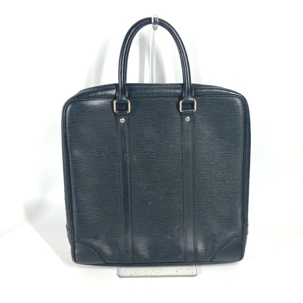 Louis Vuitton Epi Black Noir Epi Leather Briefcase (Pre-Owned)