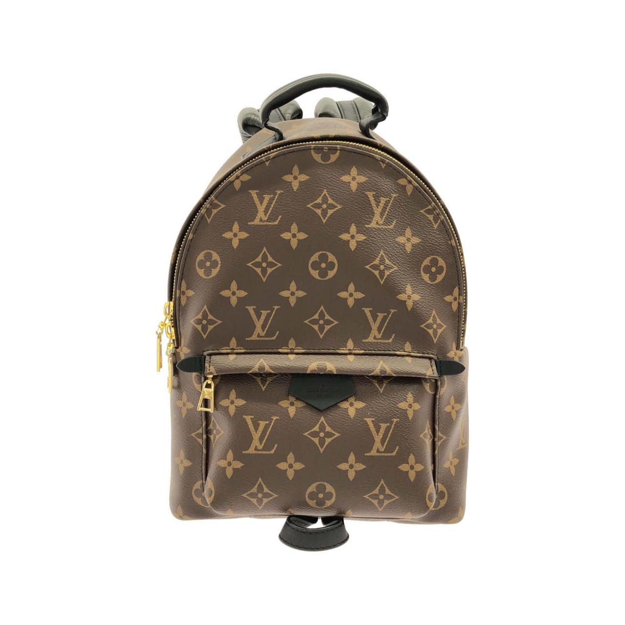 Louis Vuitton Brown Coated Canvas Backpack (Pre-Owned)