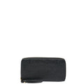 Louis Vuitton Black Noir Leather Long Wallet (Bi-Fold) (Pre-Owned)